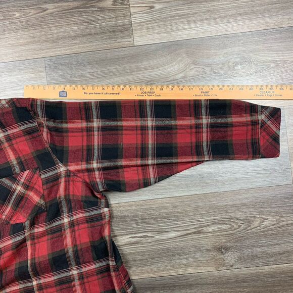 Legendary Whitetails WOMEN'S COTTAGE ESCAPE FLANNEL SHIRT FOREST PLAID 6435 XXXL - Picture 5 of 7